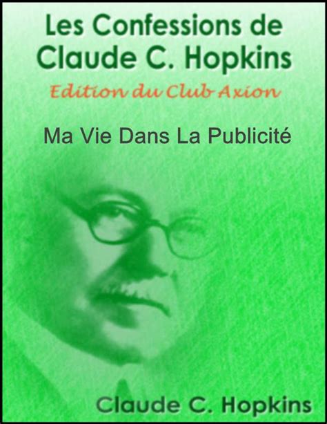 Les Confessions de Claude C. Hopkins